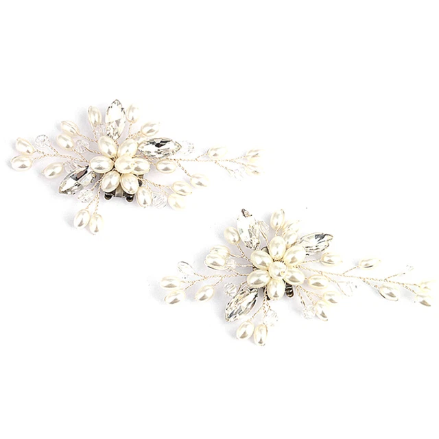 Ciondolo tascabile strass scarpe clip gioiello decorazione matrimonio diamante