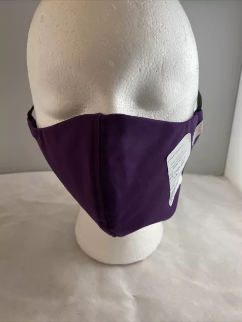 Cherokee Workwear Revolution Tech Reusable Face Masks - WW560AB M/L Eggplant