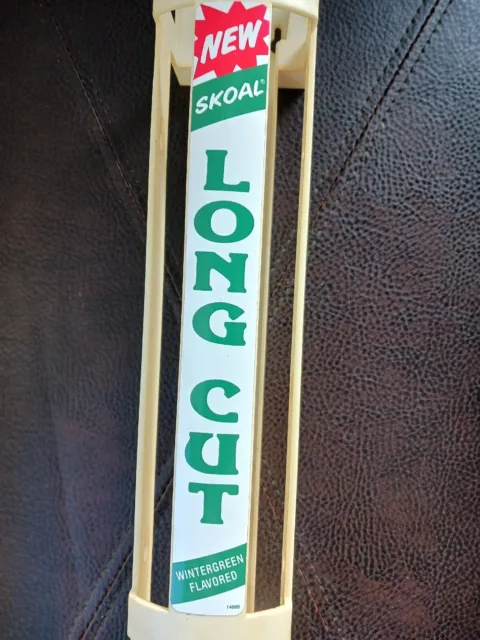 SKOAL Long Cut Wintergreen Flavored 14" Tobacco Dispenser Chew Snuff Smokeless 2