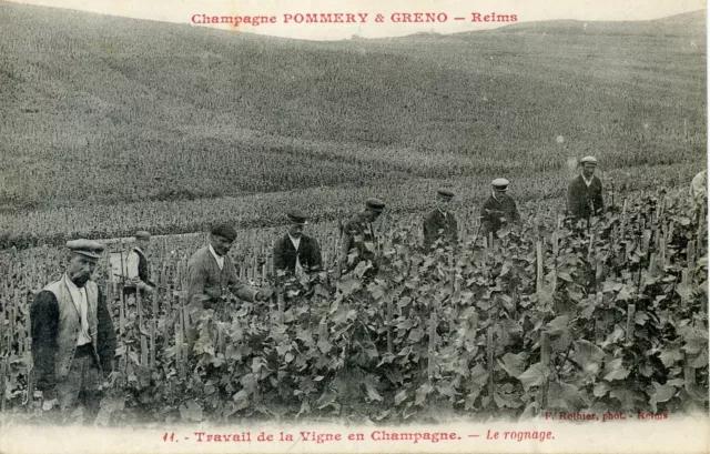 Cpa // Champagne Pommery & Greno Reims // Le Sulfatage Contre Le Mildew