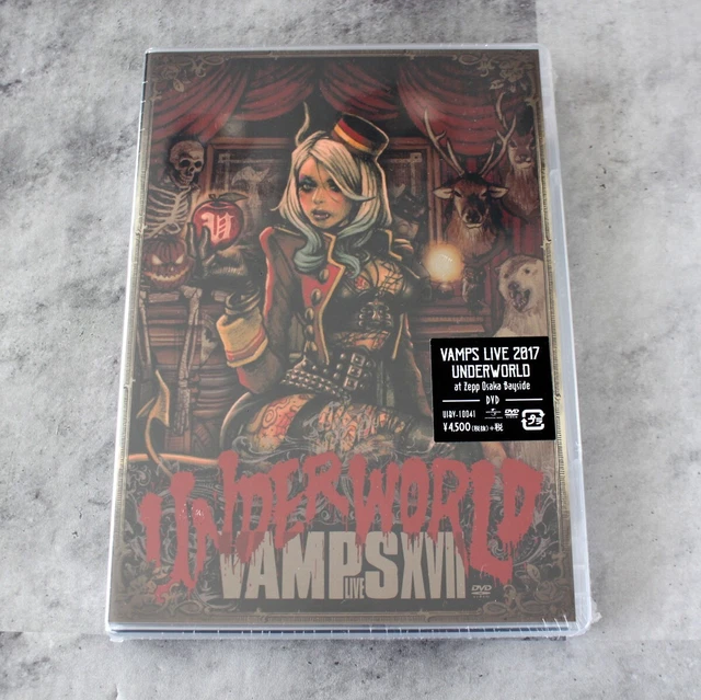 VAMPS LIVE 2017 Underworld DVD Limited Box with Original