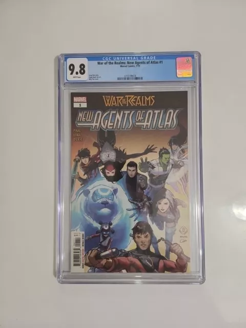 War of the Realms New Agents of Atlas (2019) #1 CGC NM/M 9.8 White Pages