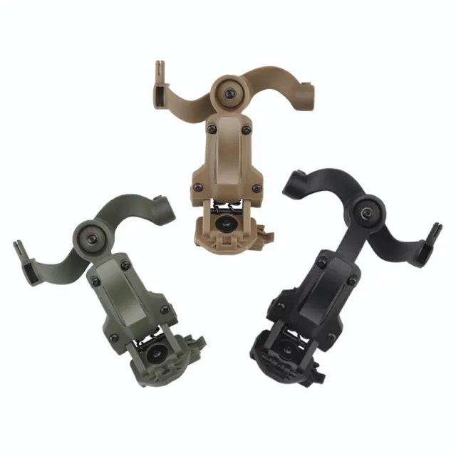 Tactical Headset Rail Mount Adapter 360°Rotation For OPS Core ARC