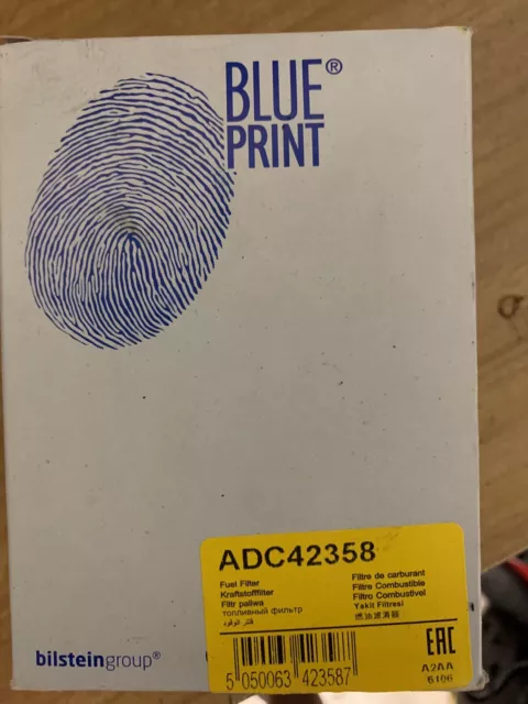 Kraftstofffilter BLUE PRINT ADC42358 für Mercedes-Benz Viano