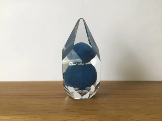 Wedgwood Faceted Galaxy Paperweight designed by Ronald Stennett Wilson. No chips 2