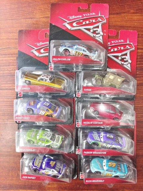 4 get 1 Free DISNEY PIXAR CARS 3 FILM CHARACTER DIECAST TOY HUDSON LIGHTNING