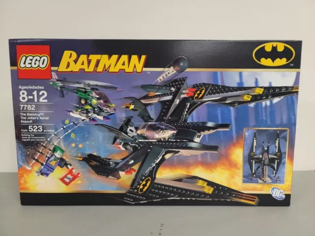 Lego Batman #7782 The Batwing The Joker's Aerial Assault New in Sealed Box