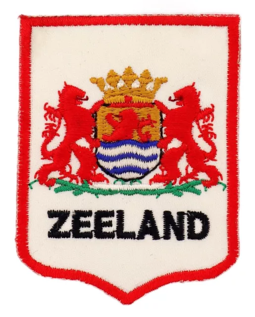 Ecusson brodé (patch/embroidered crest) ♦ Zeeland - Zélande (Pays-Bas)
