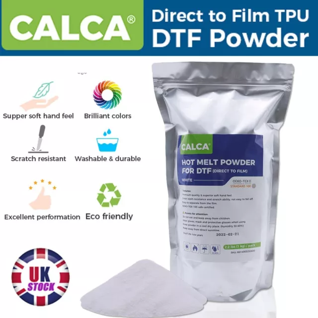 1kg Direct to Film TPU DTF Powder Digital Transfer Hot Melt Adhesive Powder