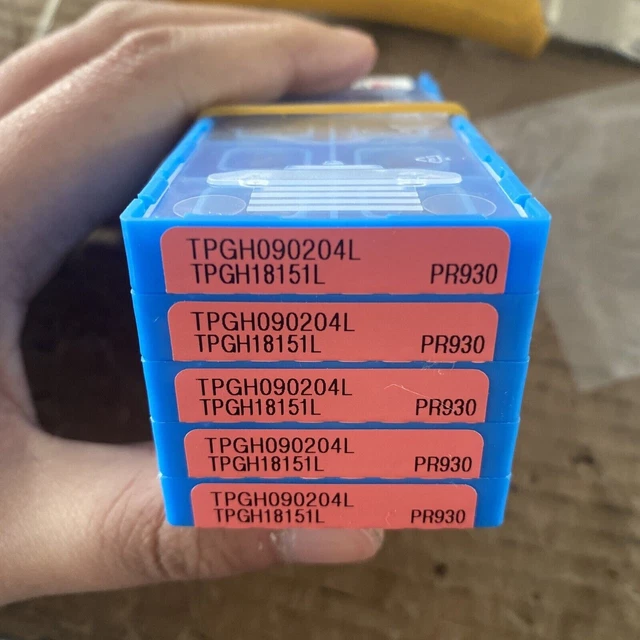 50PCS TPGH090204L PR930 TPGH1.8 1.5 1 PR930  CNC Carbide Insert