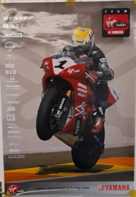 STEVE HISLOP BSB Superbike poster  Silverstone 2003. 50%  REDUCTION IN PRICE