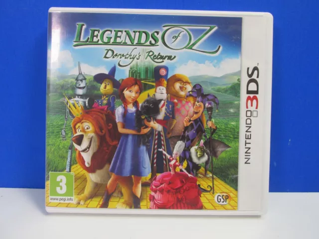nintendo 3DS LEGENDS OF OZ DOROTHY RETURNS VIDEO GAME ORIGINAL free uk post