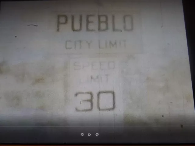 Rare Vintage 8mm Home Movie Film Reel GREAT DEPRESSION ERA PUEBLO COLORADO A805