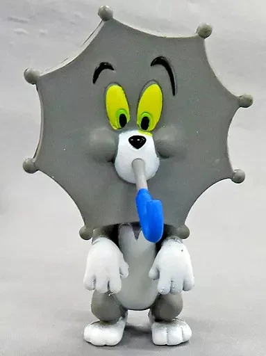 Figurine Tom & Jerry Bully - Jerry Au Tambour - Plastique PVC - Occasion Bon état (légères Traces)