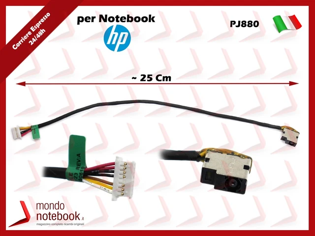 Gintai Connettore di Alimentazione Carica DC Power Jack DC Dock Presa Notebook Cavo per HP 14-BS 14T-BS 15-AC 15-AE 15-da 15-EG 15M-EU 15-AY 15M-ES 15M-EU M08887-001 M01322-S75 M01322-Y75(12.8CM