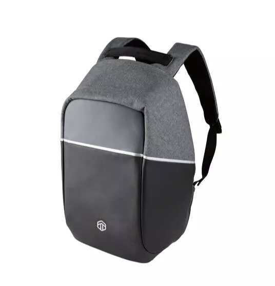 BNWT TOPMOVE backpack with anti theft protection Grey Black