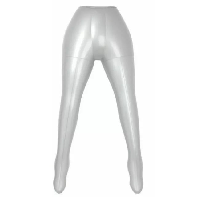 PVC Female Pants Underwear Inflatable Model for Museum Exhibition Silver