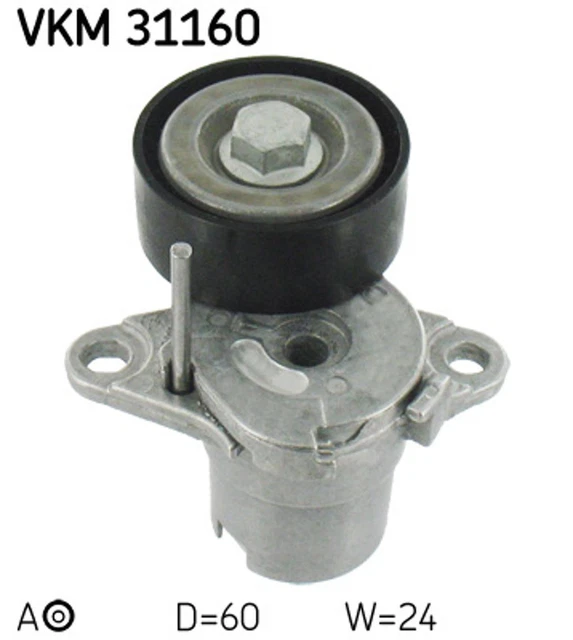 Rullo di serraggio SKF cinghia trapezoidale VKM 31160 60 mm per VW GOLF 7 5G1 BQ1 BE1 BE2 B8