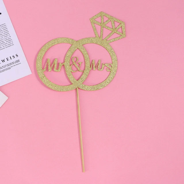 1 pieza Selecciones de pasteles Selecciones de cupcakes Boda Cupcake Topper