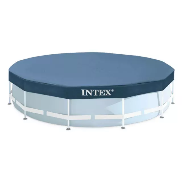 Intex 12ft Diameter Debris Cover Metal Frame Above Ground Swimming Pool 28031