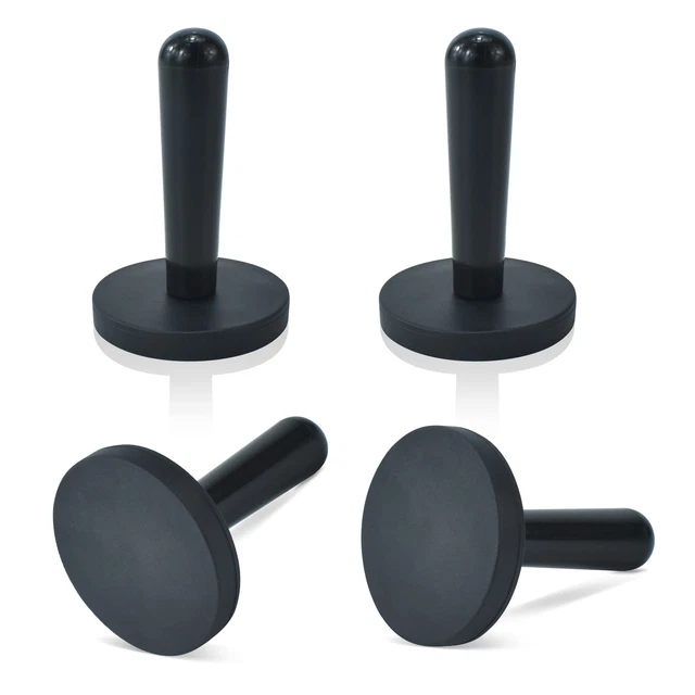 Car Wrap Kit Vinyl Wrap Magnets, Vinyl Wrap Tool Kit for Cars (4PCS Black)