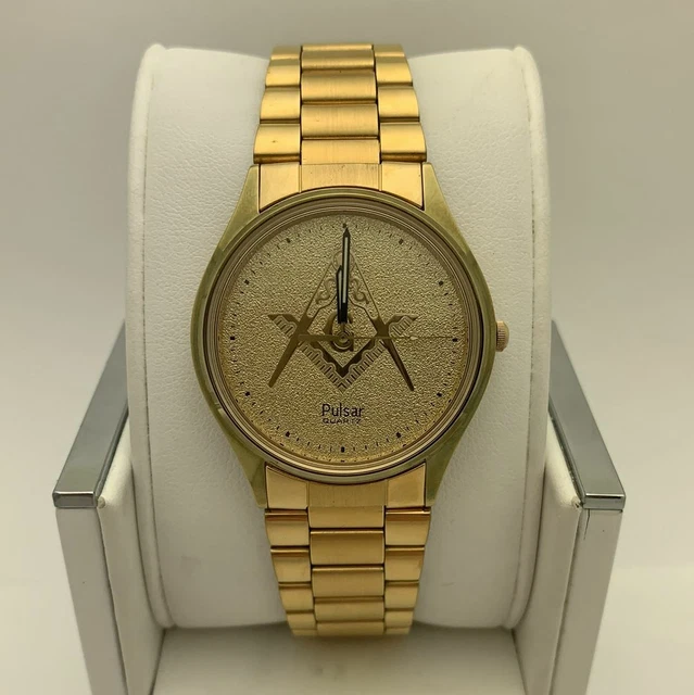 Pulsar masonic watch on sale