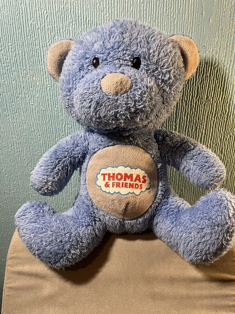 THOMAS AND FRIENDS Blue Plush Bear Soft Toy 9 99 PicClick UK