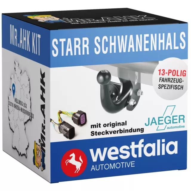 Für VW Golf VII Kombi 13-14 Westfalia Anhängerkupplung starr 13pol spezifisch