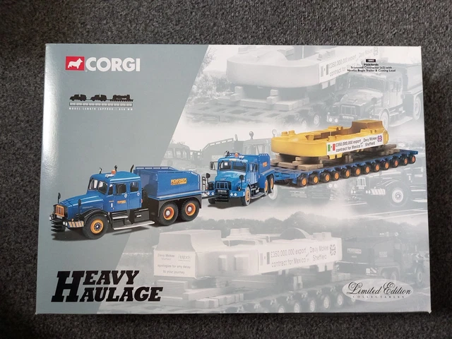 Collection Corgi 1/50 - Lot De 2 Camions Scammell Contractor 'Pickfords' - Réf 17904
