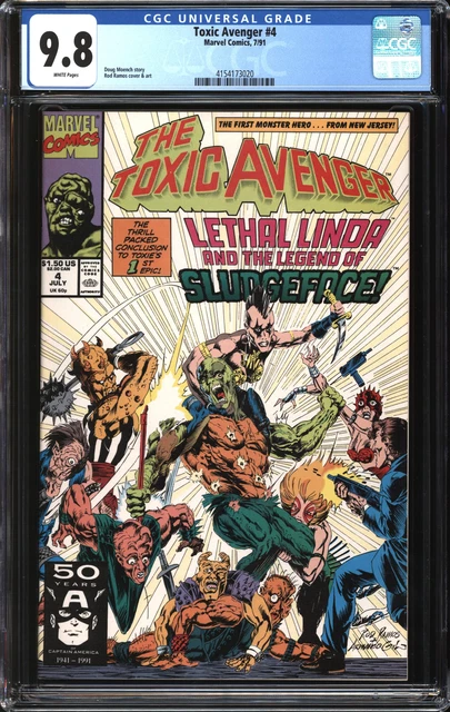 Toxic Avenger (1991) #4 CGC 9.8 NM/MT