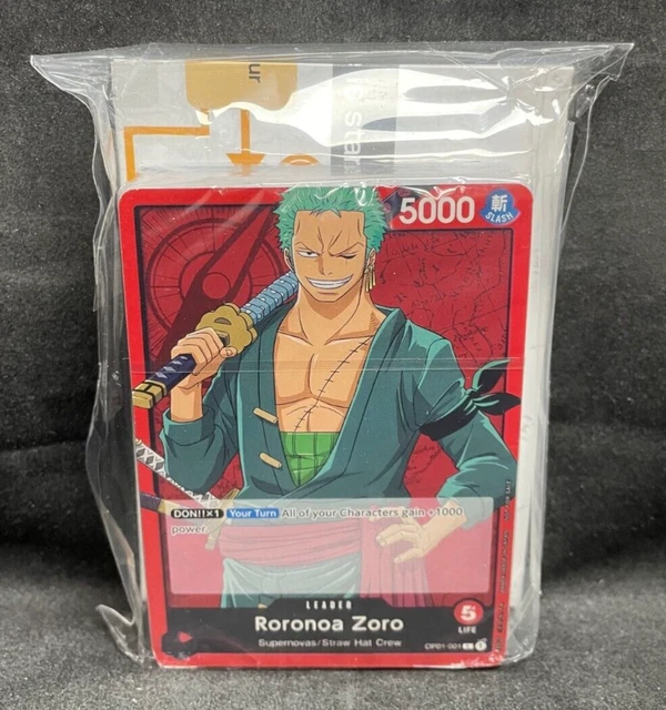 ONE PIECE TCG Zoro Demo Deck w/Playmat BRAND NEW 16.95 PicClick