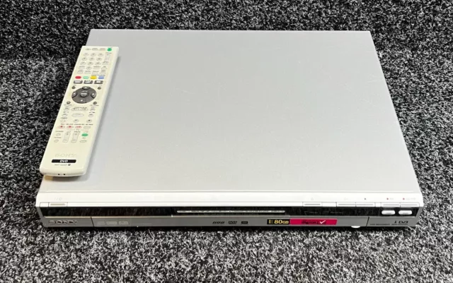 Sony DVD Recorder RDR-HXD560 Hard Disk & DVD Silver With Remote PAT