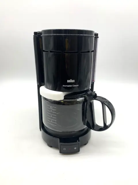 Braun Aromaster Classic Kaffeemaschine KF 47/1 BK,Filterkaffeemaschine,10 Tassen