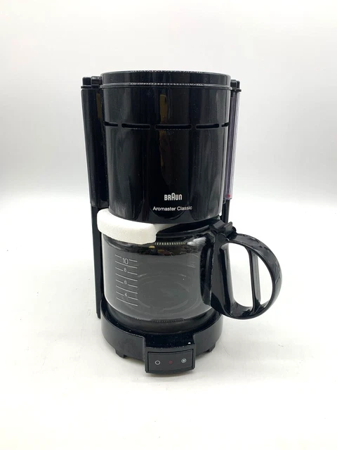 Braun Aromaster Classic Kaffeemaschine KF 47/1 BK,Filterkaffeemaschine,10 Tassen