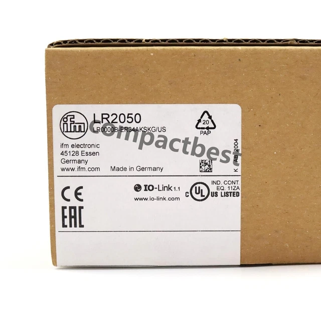 IFM Electronic Model LR2050 LR0000B-ER34AKSKG/US Free Shipping