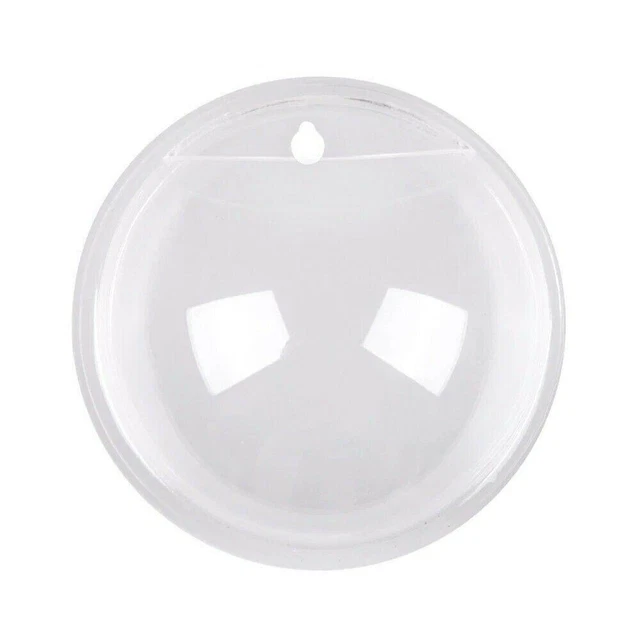 Fish Wall Bowl Beautiful Tank Plexiglass Pet Hanging Aquarium Mount Betta Fish 6