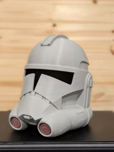 3D Printed Phase 2 Animated Clone Trooper Helmet - DIY Kit - Cosplay - Display