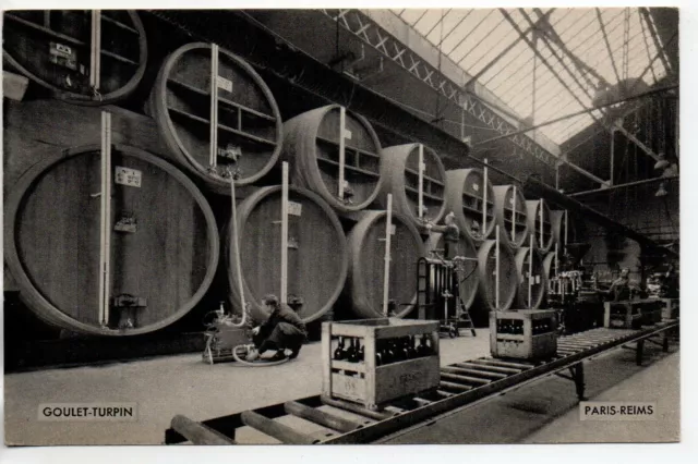 REIMS - Marne - CPA 51 - Théme Commerce - Série Goulet Turpin N° 7 Spiritueux