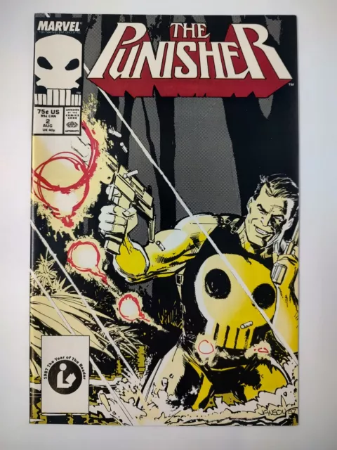 The Punisher #2 Marvel Comics (1987) 1st ongoing Series