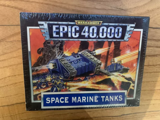 Warhammer 40k Epic Space Marine Tanks Box BNIB Sealed