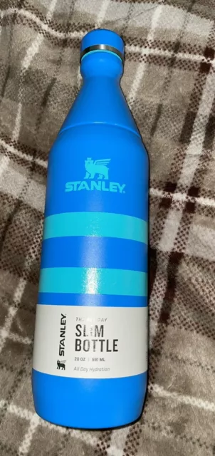 NEW Stanley Slim Bottle 20oz Cobalt Stripe💙 Summer Vibes Collection Target