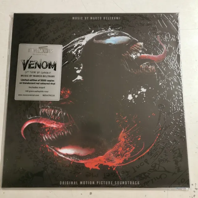 Venom: Let There Be Carnage OST - Ltd Numbered Edition Red Vinyl LP