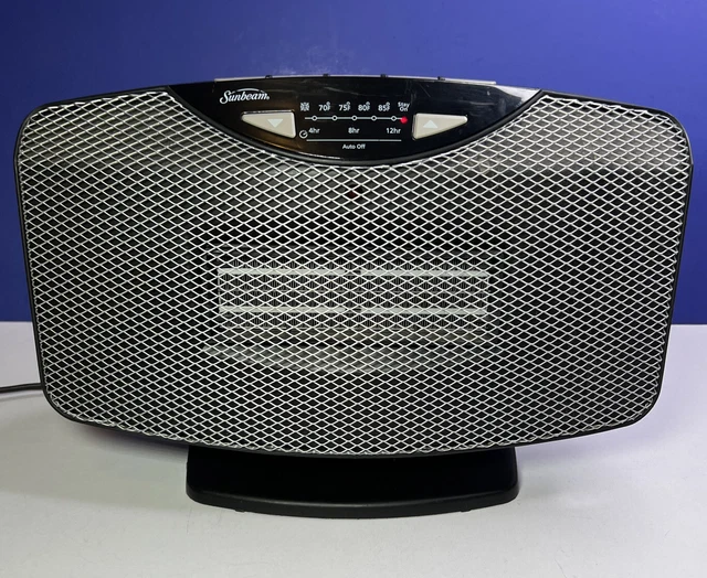 SUNBEAM PORTABLE HEATER Fan with ALCI Cord for Wet Area Protection SFH442-WM1  $36.99 - PicClick