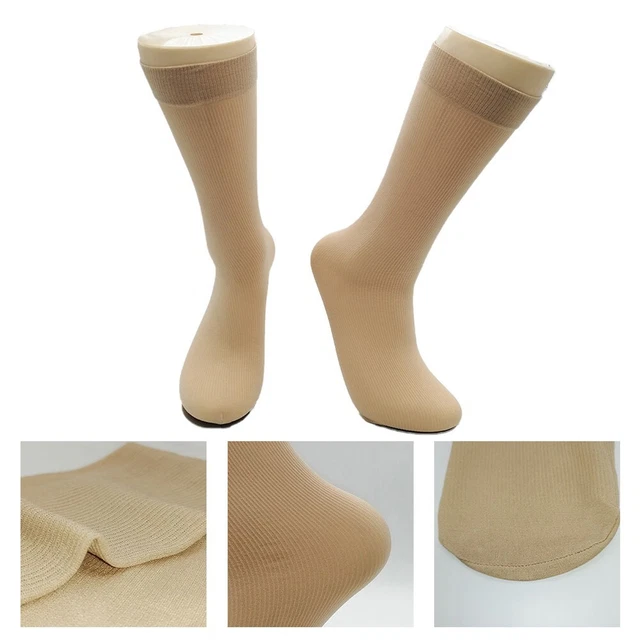 Hosiery Mens Socks Nylon Sexy Silk Socks Skin Summer Thin Casual Socks