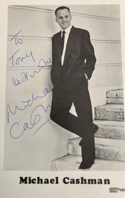 MICHAEL CASHMAN EASTENDERS DR WHO HOUSE OF LORDS signed autograph photo POW#99