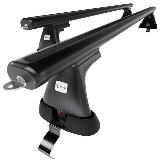 Rails De Toit / Barres Latérales Pour VW Amarok 2010 Et Plus - Marque Omtec, Noir, Garantie 2 Ans