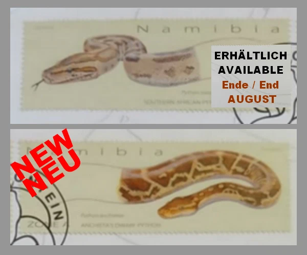 Namibia Python NAMIBIA - 2025 Pythons of NAM ... 2 values MNH** £1.78 - PicClick UK