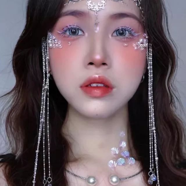 Face Gems Tattoo Jewels Festival Body Crystal Make Up Sticker 3D Diamond Pearls
