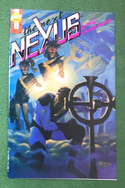 The Next Nexus #4 Dark Horse Comics Bronze Age Steve Rude Mike Baron vf/nm