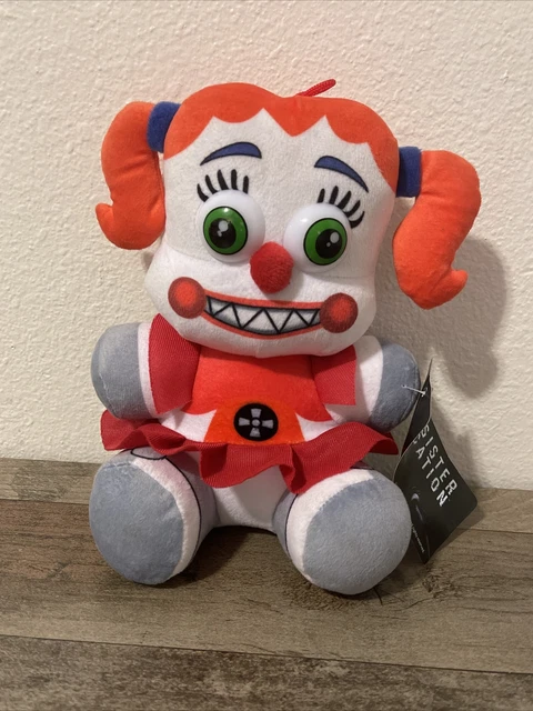 FIVE NIGHTS AT Freddy’s Sister Location Circus Baby Clown Plush Doll 8 ...